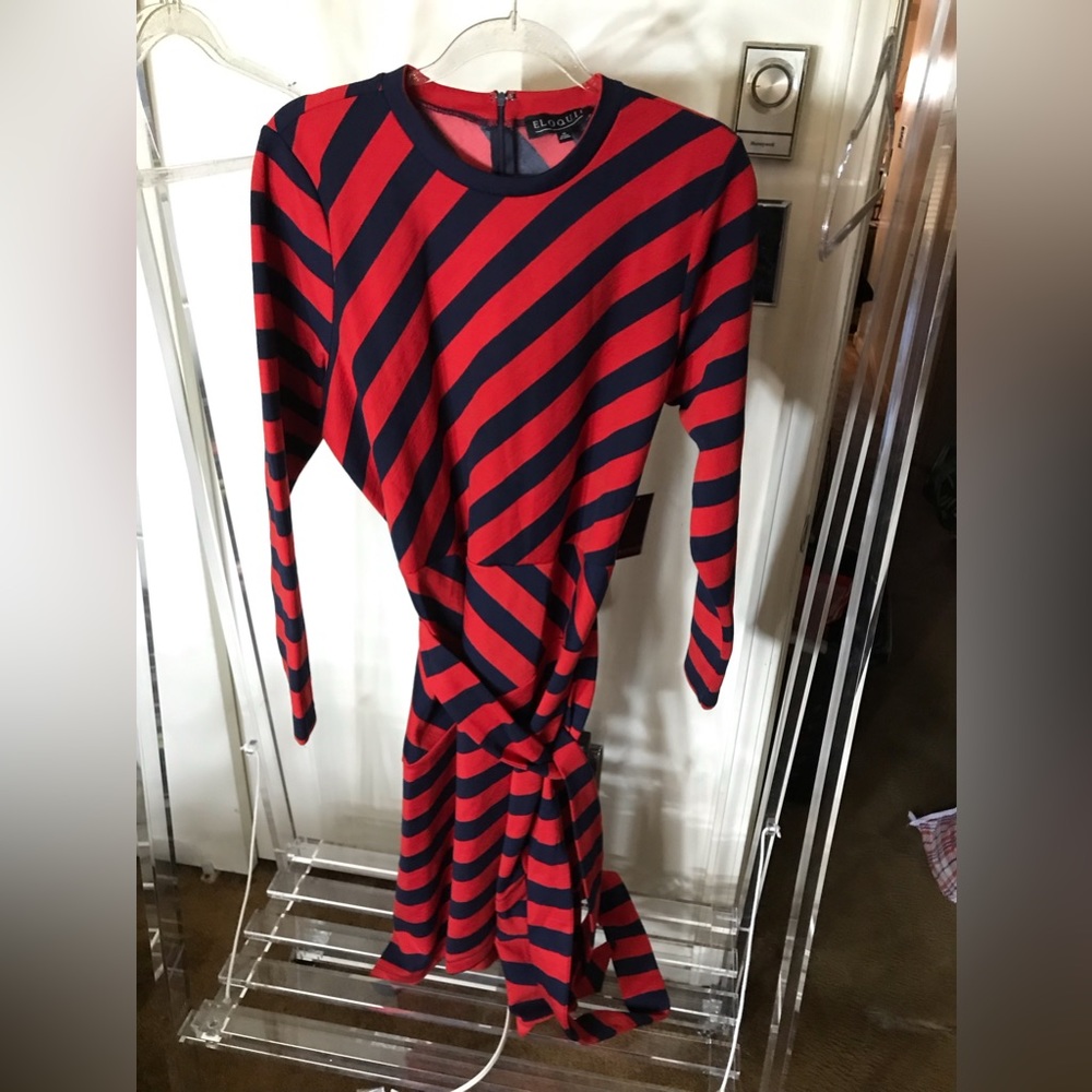 Eloquii Striped Dress